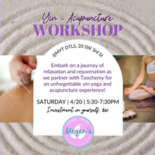  Yin-Acupuncture Workshop